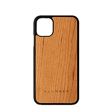 iPhone11用 木製iPhoneケース　チェリー