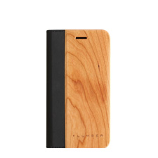 iPhone6/6s用 手帳型木製スマートフォンケース　チェリー
